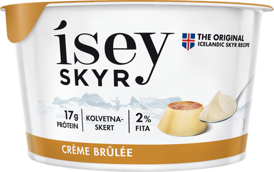 Ísey skyr creme brulee