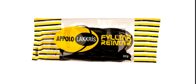 Appolo Licorice Laces 160g (Marzipan Filled Laces of Licorice)