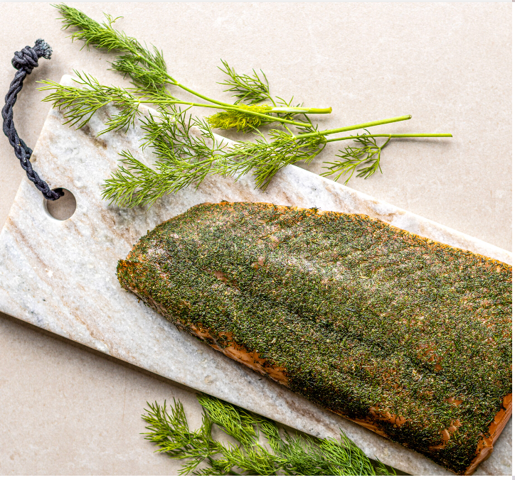 Gravlax - Cured Salmon Bites (200-250g)