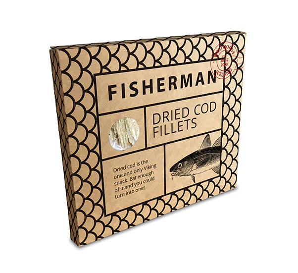 Dried Cod, 40gr - Harðfiskur 40gr