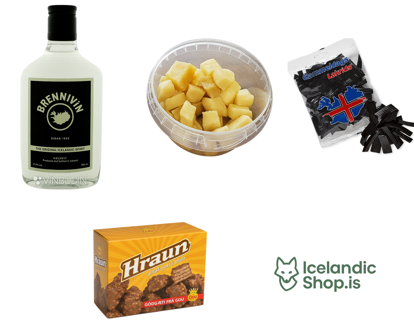 The Icelandic Combo | Shark, Brennivín & Icelandic Snacks