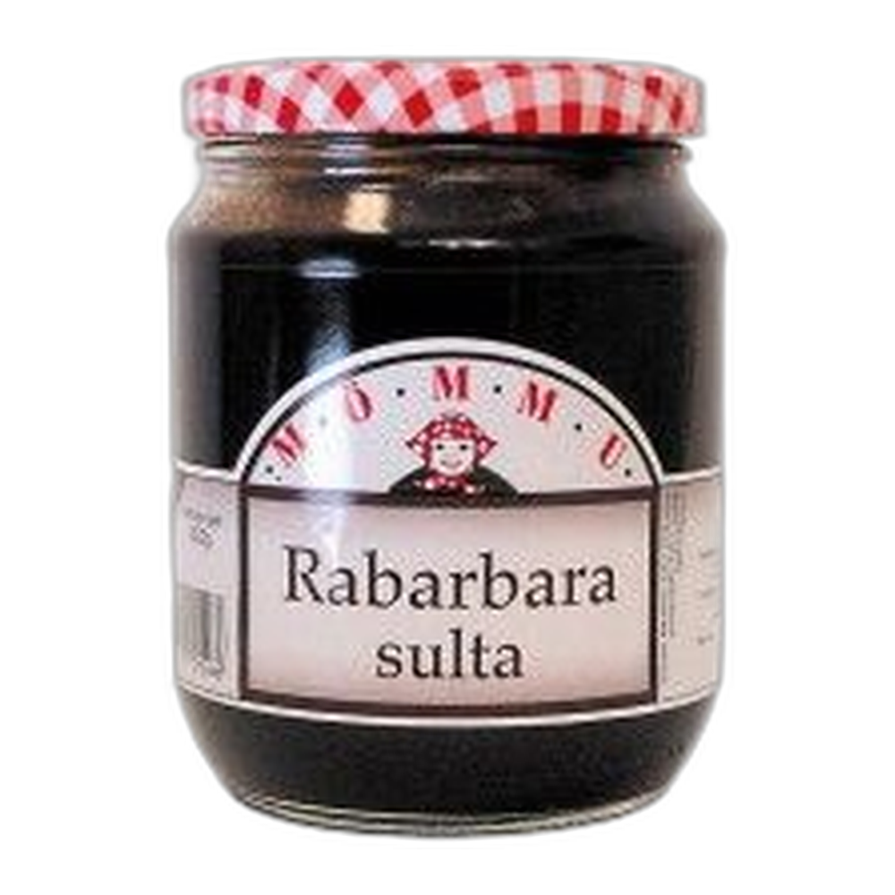 Mömmu Rabbabarasulta / Rhabarbermarmelade 400g