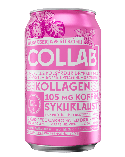 COLLAB Drink – Strawberry & Lemon Flavor (330ml)