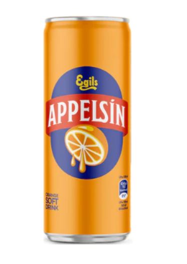 Appelsín 330ml Dós