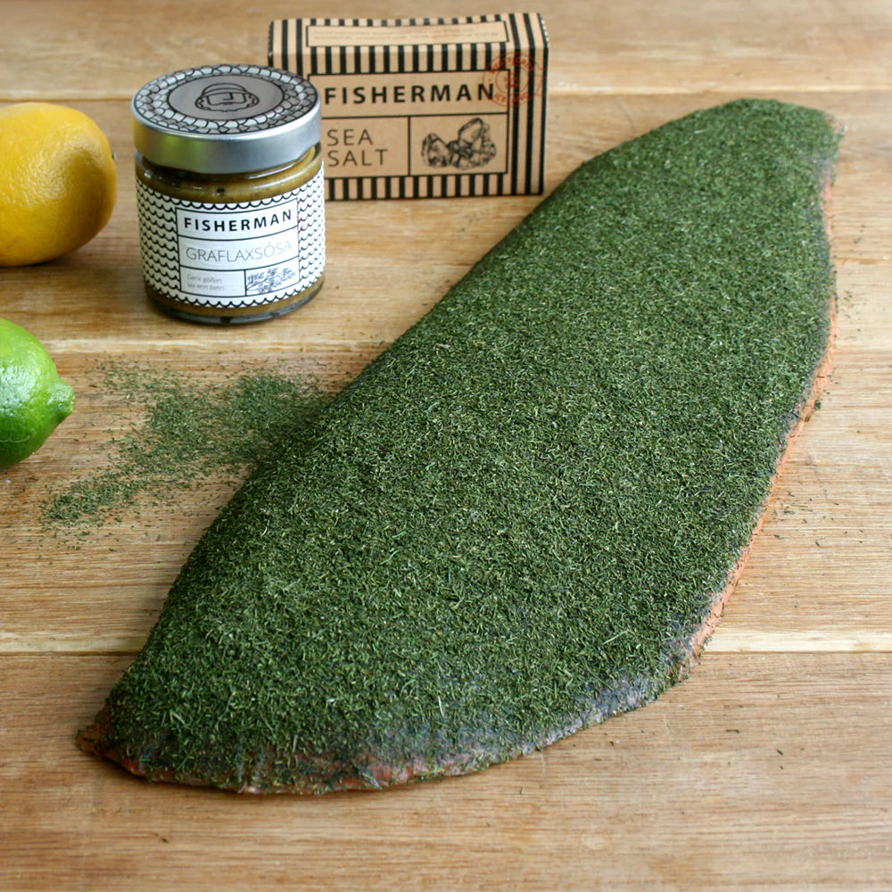 Cured Salamon 1kg / 35,3oz - Grafinn Lax 1kg