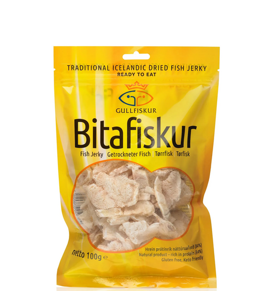 Gullfiskur Harðfiskur / Gold Bites Dried Fish 200gr