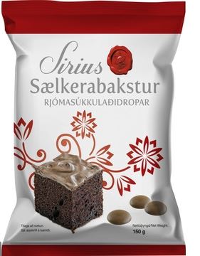 Siríus Rjómasúkkulaðidropar