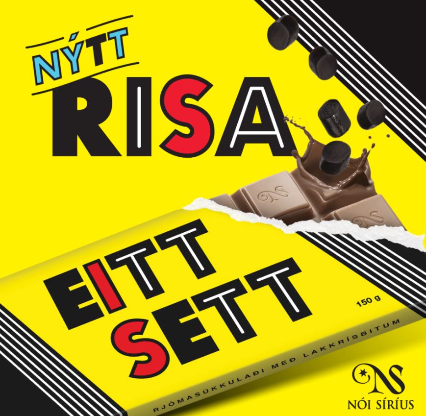 Eine Tafel Schokolade