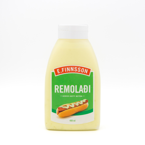 Icelandic Hot Dog Remoulade Remuladi Creamy Sauce