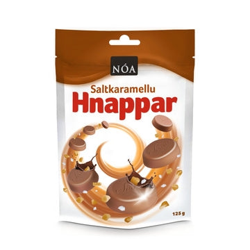 Nóa Salt Caramel Buttons - Salt Karamellu Hnappar
