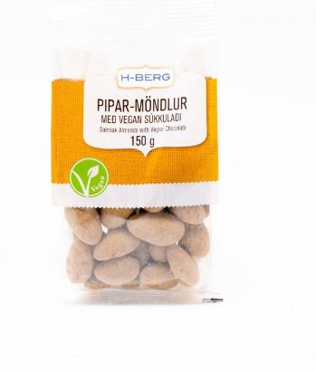 H-BERG Peppered Covered Chocolate Almonds