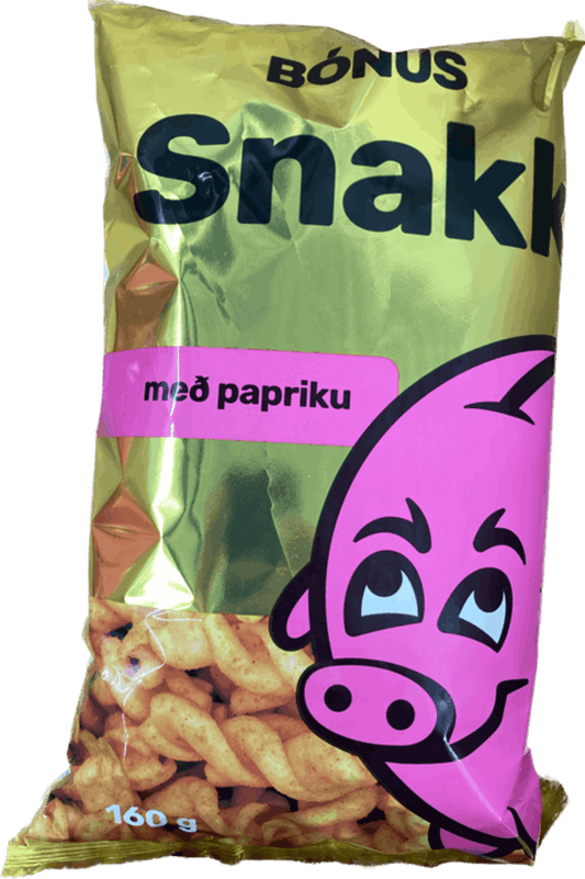 Bónus snack with paprika 160gr