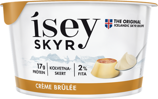 Ísey skyr creme brulee