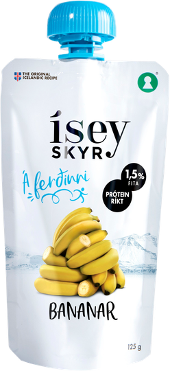 Ísey skyr bananar í skvísu