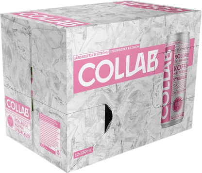 COLLAB PINK / STRAWBERRY & LEMON 330 ml