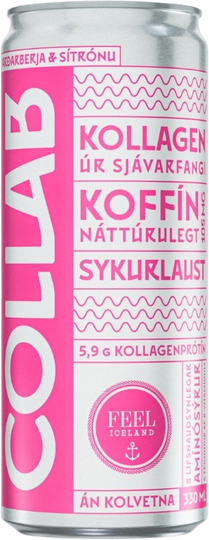 COLLAB Drink – Strawberry & Lemon Flavor (330ml)