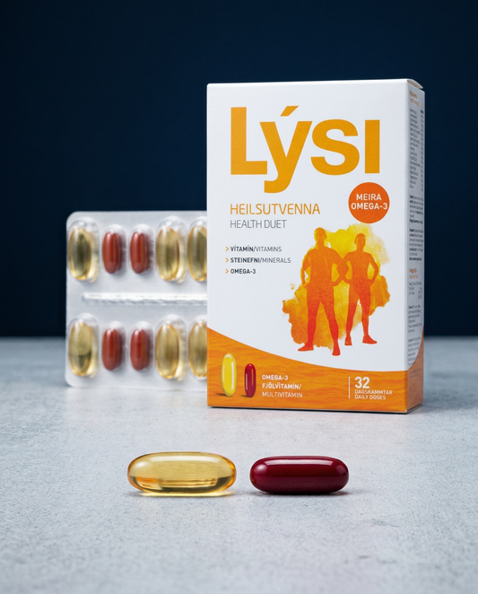 Omega-3 + Multivitamin Duo | Lýsi · 64 ct