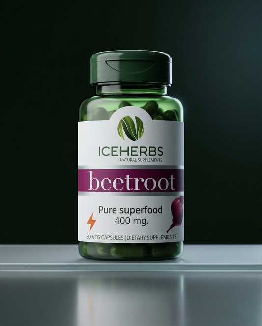 Beetroot + Iceland Moss | Iceherbs · 60 ct