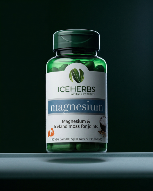 Magnesium + Iceland Moss | Iceherbs · 60 ct