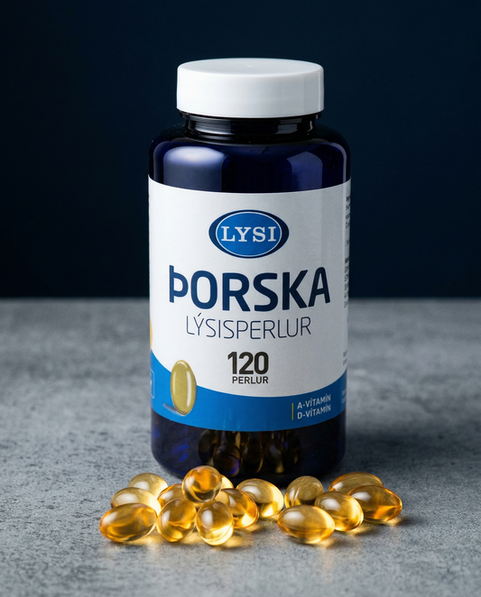 Cod Liver Oil Capsules | Lýsi · 120 ct