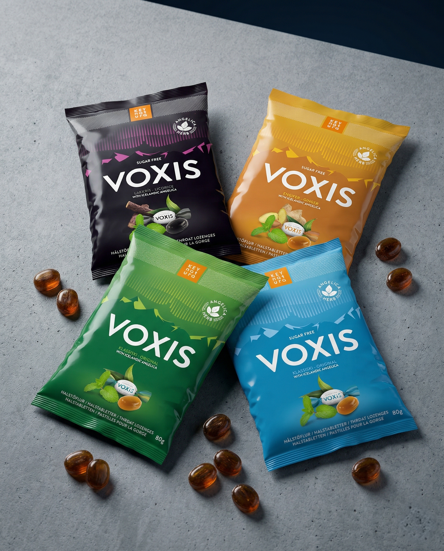 Herbal Throat Lozenges | Voxis · 35 ct