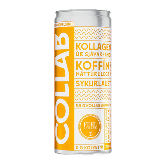 Bebida Collab – Sabor Naranja Sanguina (330ml)