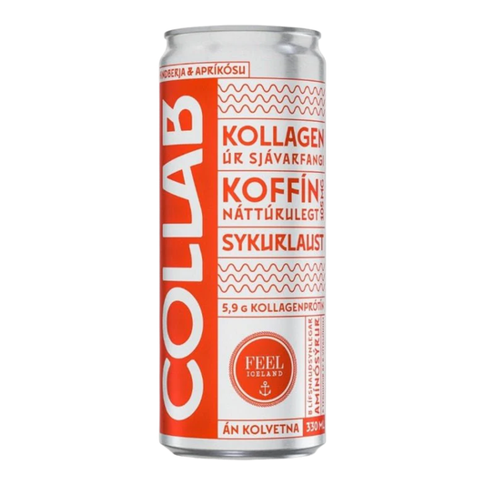 Bebida COLAB – Sabor Frambuesa y Albaricoque (330ml)