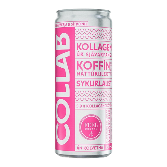 Bebida COLAB – Sabor Fresa y Limón (330ml)