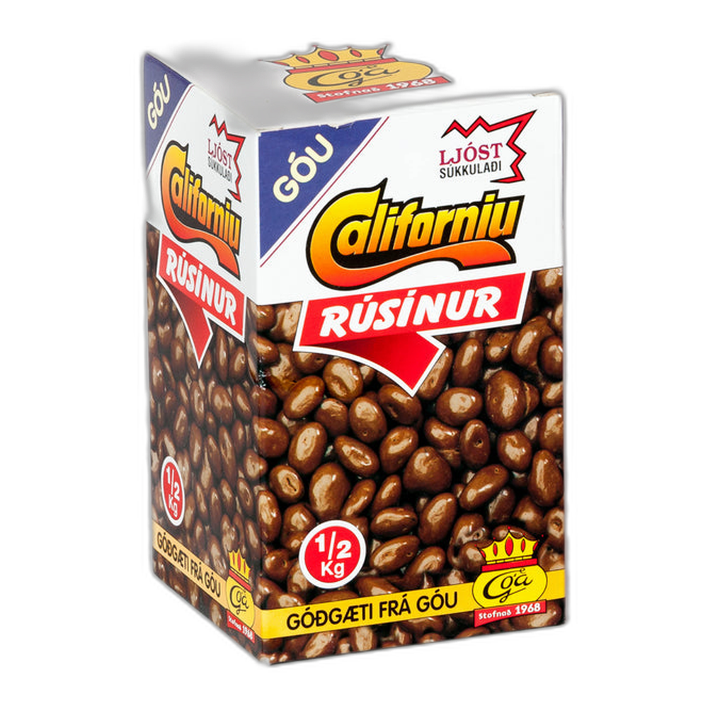 Pasas con chocolate Góu (500gr)