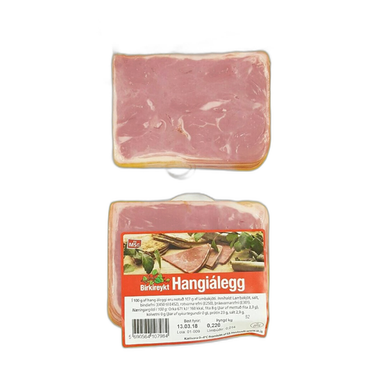 Hangikjöt – Lonchas de Cordero Ahumado Islandés (220g, 16 uds)
