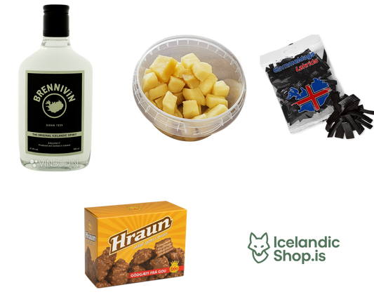 The Icelandic Combo | Shark, Brennivín & Icelandic Snacks