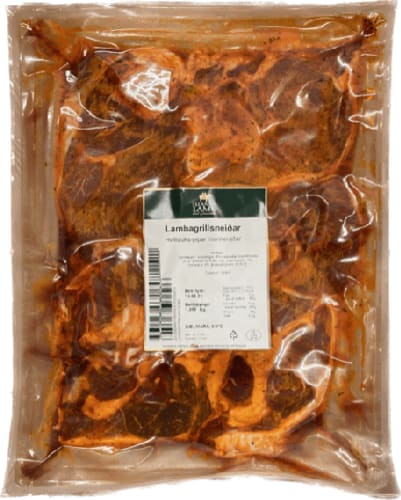 Icelandic Lamb Grill Slices – Garlic & Pepper Marinade (Lambagrillsneiðar Hvítlauks-Pipar)