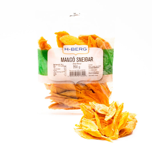 H-BERG Dried Mango Slices – 200g
