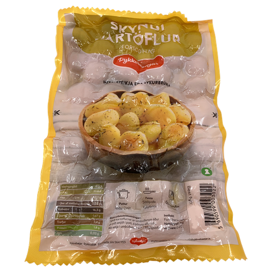 Þykkvabæjar Forsoðnar Kartöflur – Pre-Cooked Potatoes (1 kg)