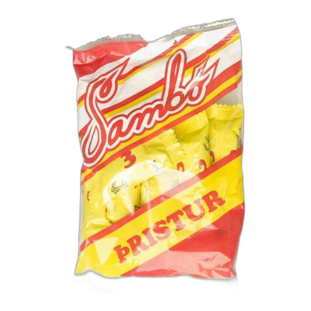 Sanbó Þristur - Barra de chocolate y regaliz (250 g)