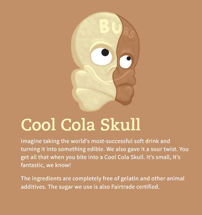 Bubs Cool Cola Skull(Vegan)