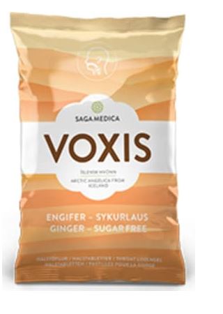 Voxis Lozenges Sugarfree with Ginger