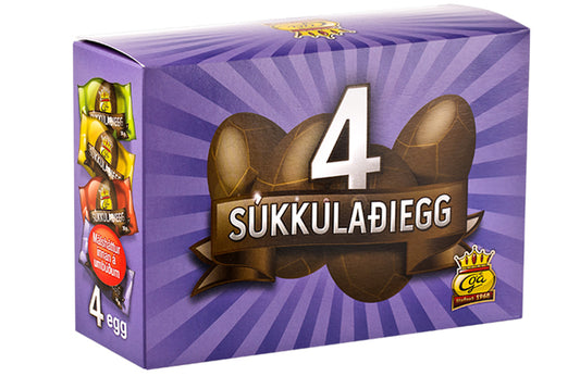 Góa Chocolate Easter egg 4x30gr