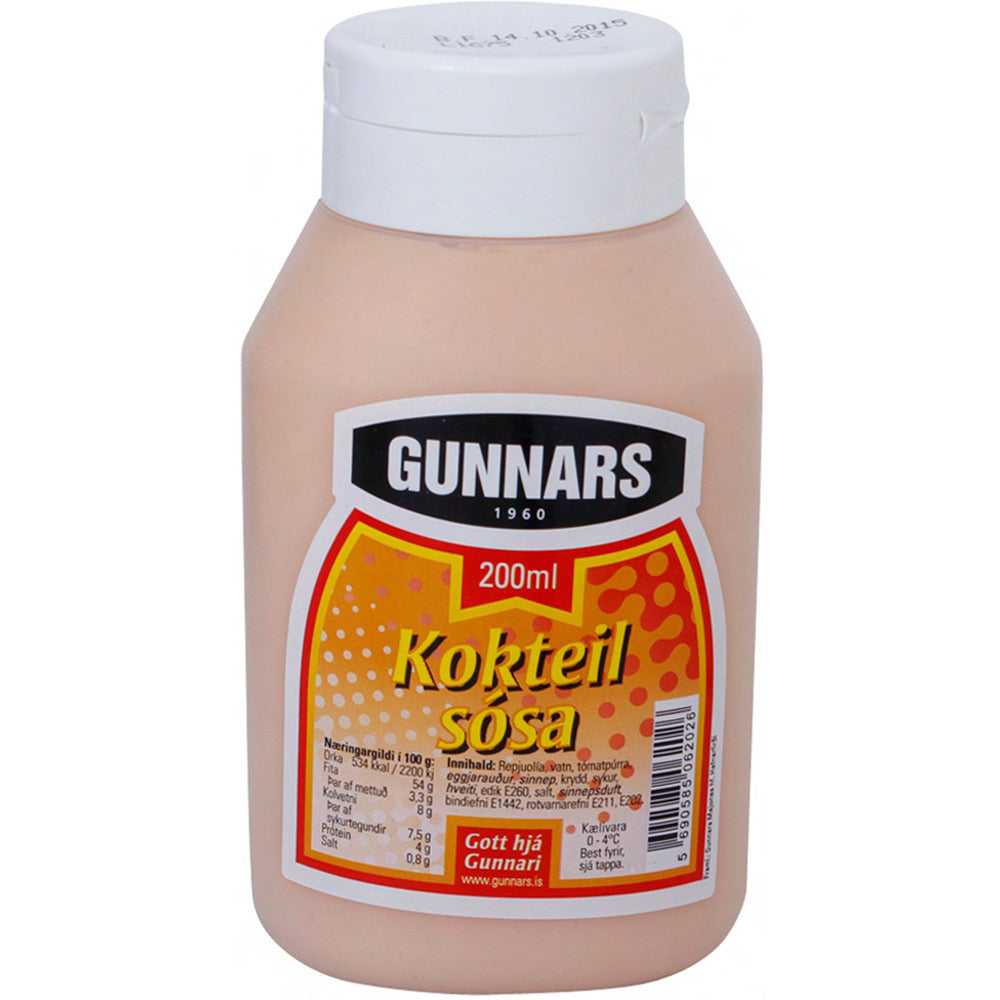 Gunnars Kokteilssósa 200ml