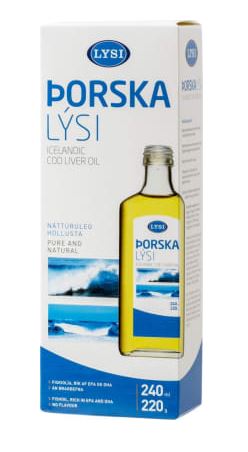 Þorskalýsi 240ml - Cod Liver Oil