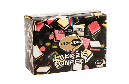 Appolo Licorice Assortment Mixed Icelandic Candy Bag
