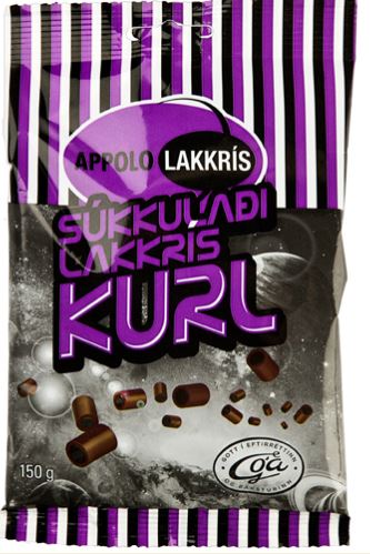 Appolo Súkkulaði Lakkrískurl
