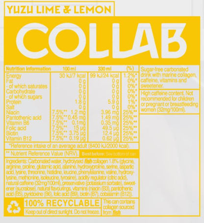 COLLAB Yellow / Yuzu Lime and Lemon 330ml