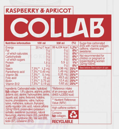 COLLAB RED / Raspberry & Apricot 330 ml