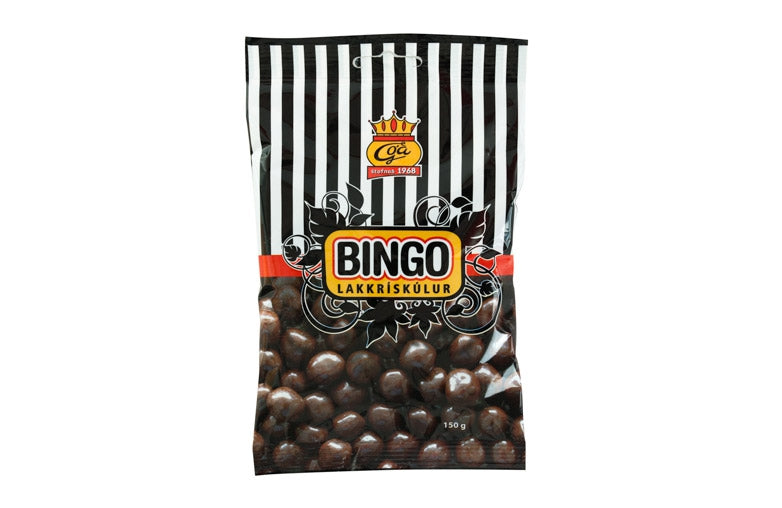 Gou Bingo Balls Icelandic Licorice Toffee Dark Chocolate