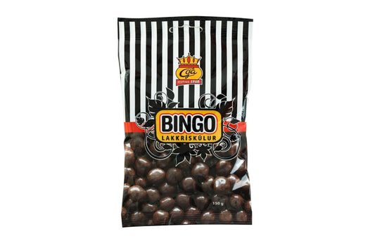 Gou Bingo Balls Icelandic Licorice Toffee Dark Chocolate