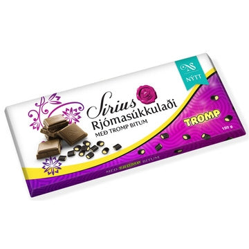 Siríus Chocolate with Tromp bites 150gr