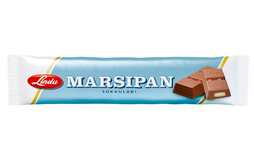 Lindu Marspian Súkkulaði 3stk / Marzipan Chocolate 3pcs 150gr