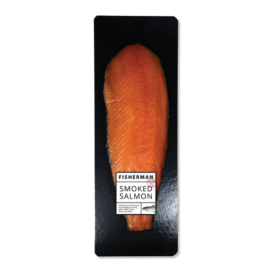 Smoked Salmon Sliced Fillet, 1kg (35.3oz) - Reyktur Lax 1kg